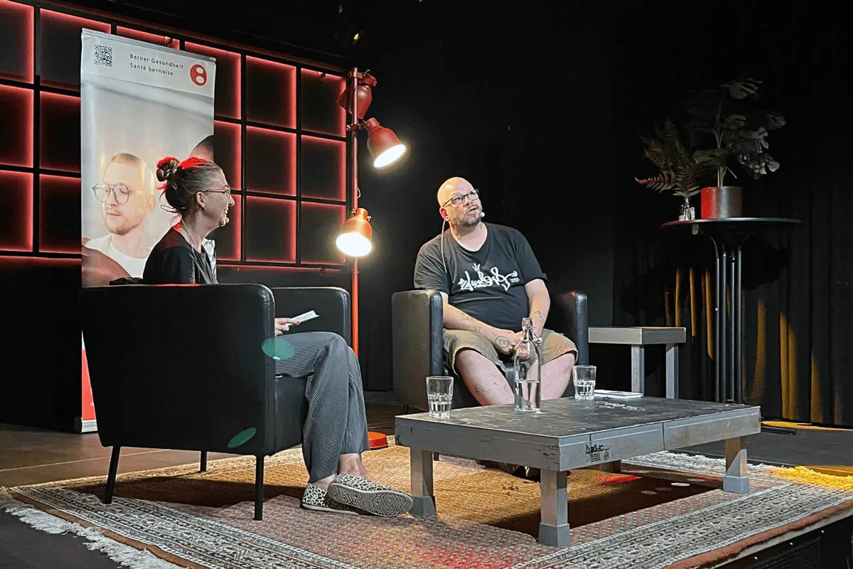 Lesung mit  / Lecture avec Gian-Marco Schmid